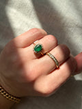 Emerald Diamond Ring