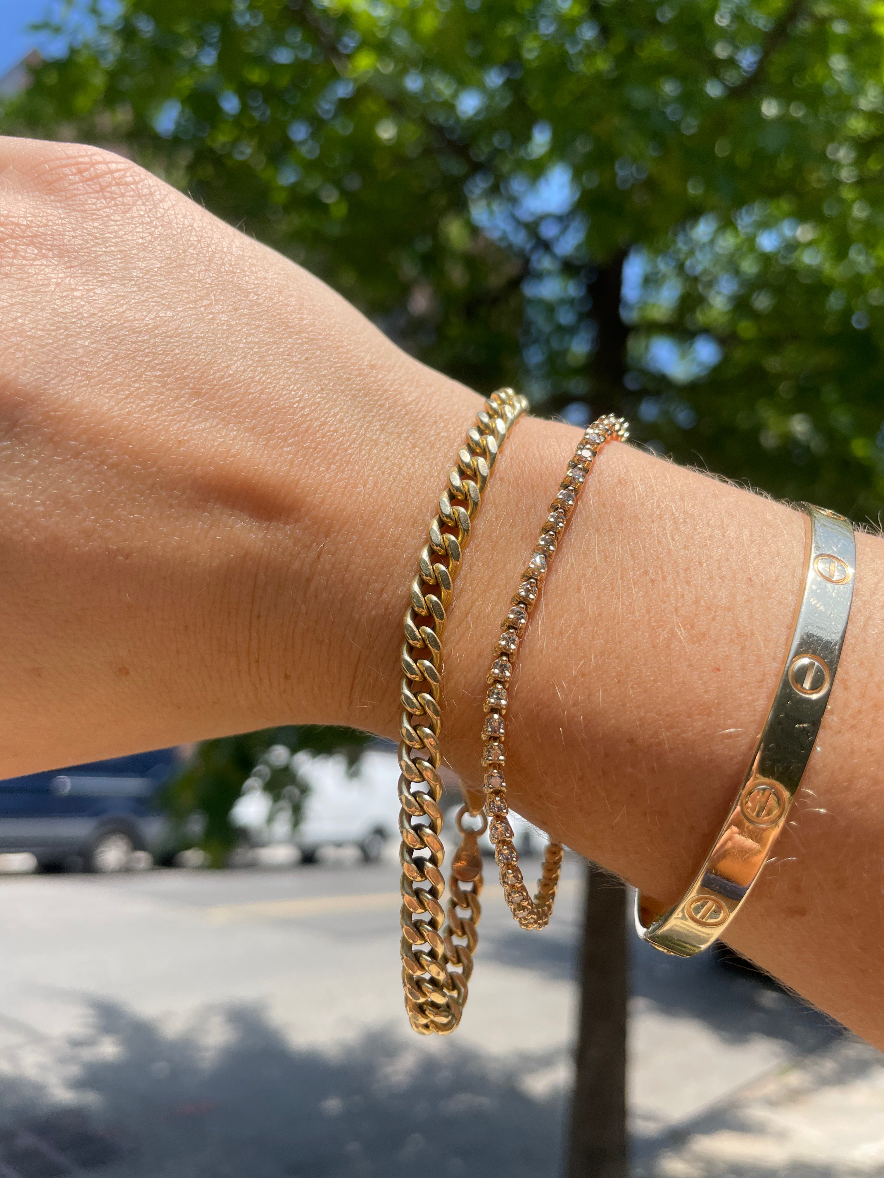 Vintage Curb Bracelet