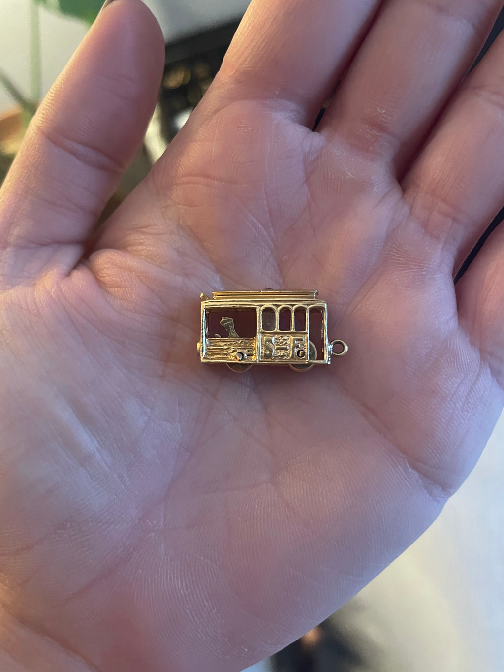 Vintage SF Cable Car Charm