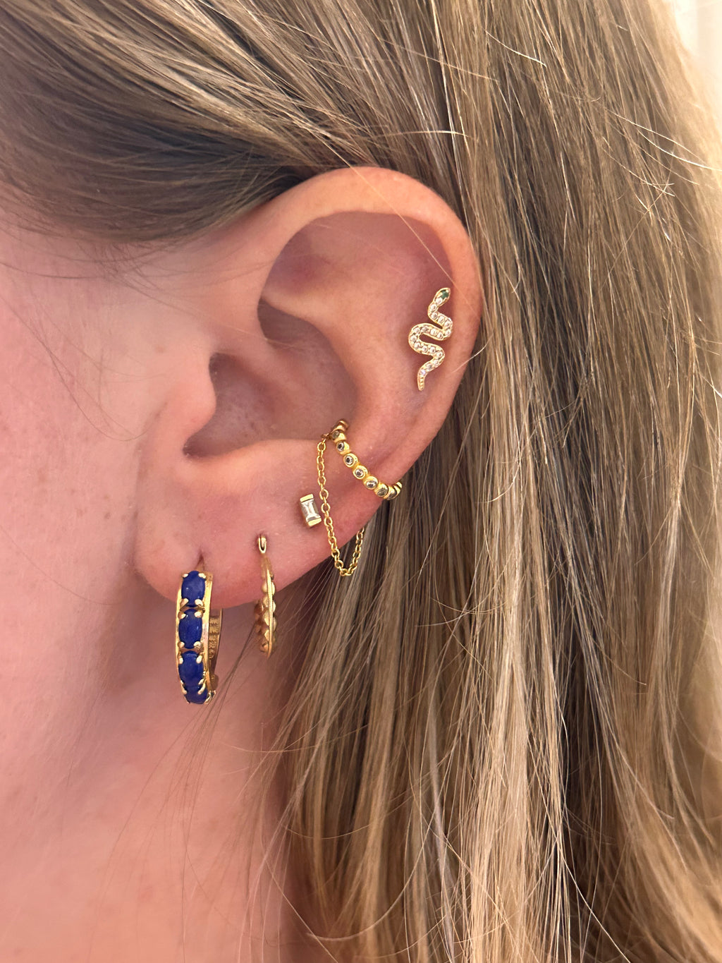 Lapis Mini Hoops