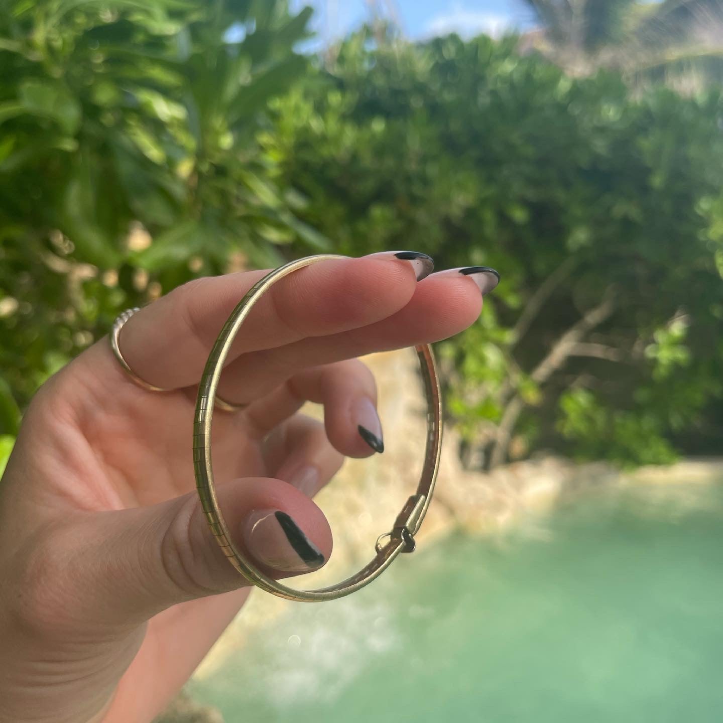 Vintage omega bangle