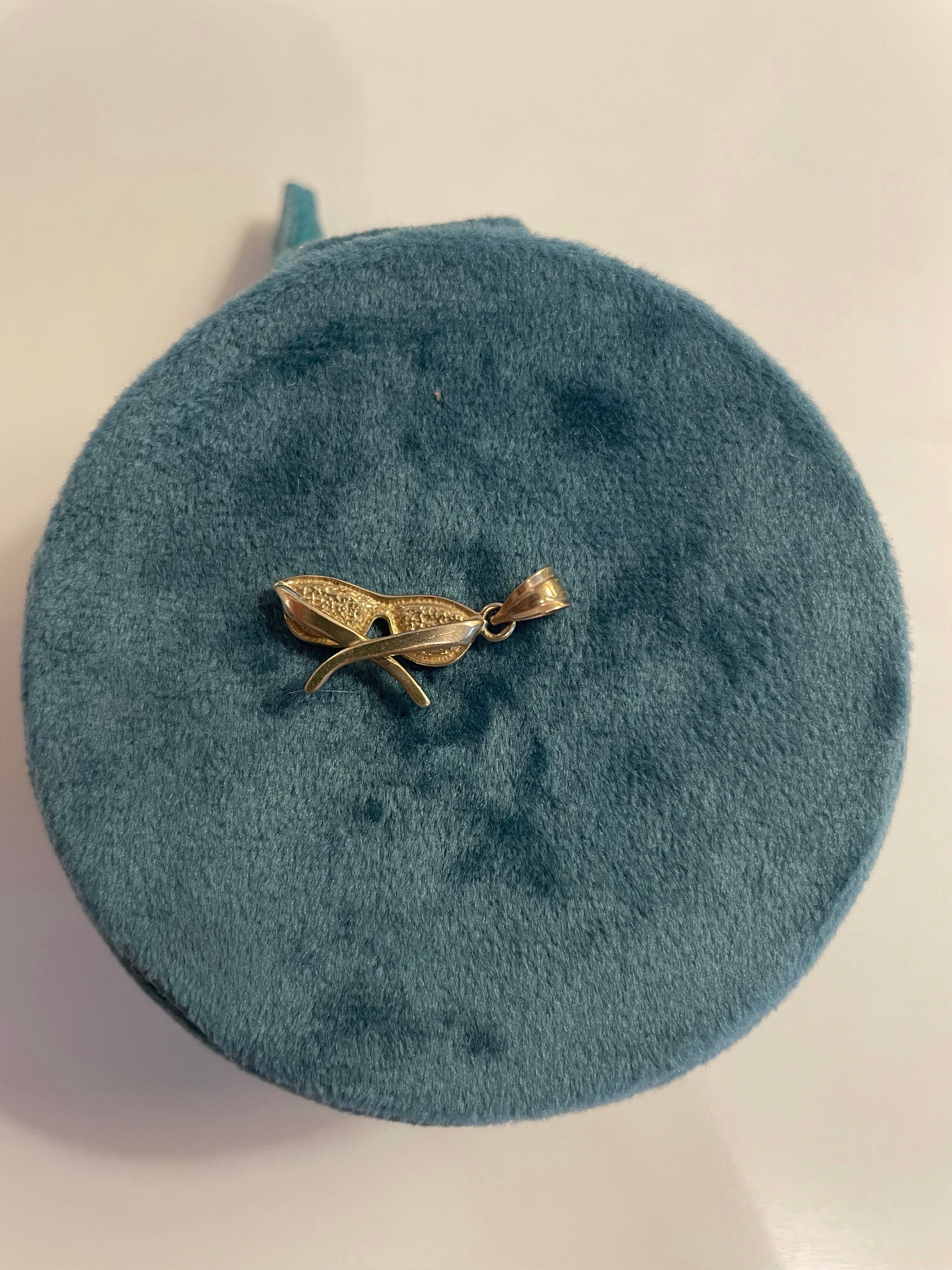 Vintage Red Shade Charm