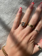 Diamond G Ring