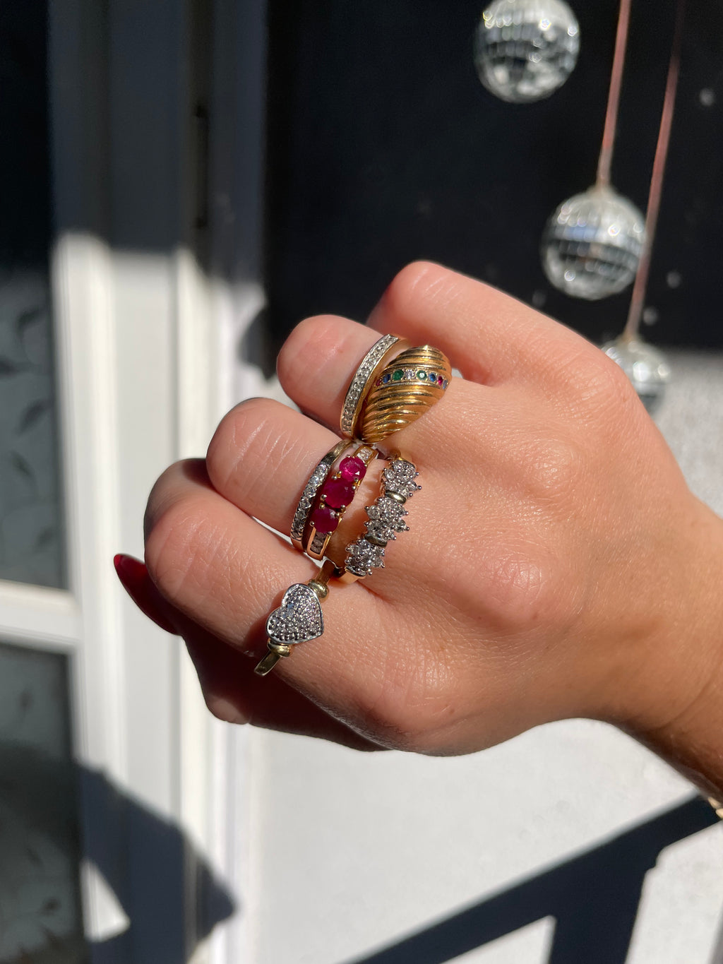 Vintage Croissant Ring