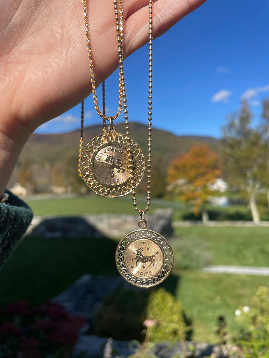 Vintage Leo Mega Charm