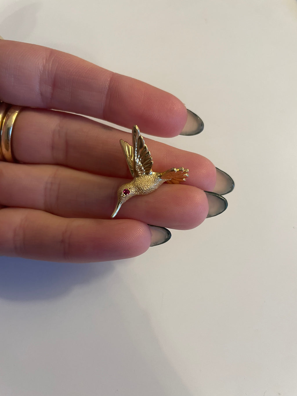 Hummingbird Charm