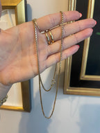 Antique Solid Box Chain