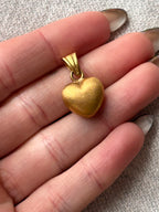 18k Puffy Heart