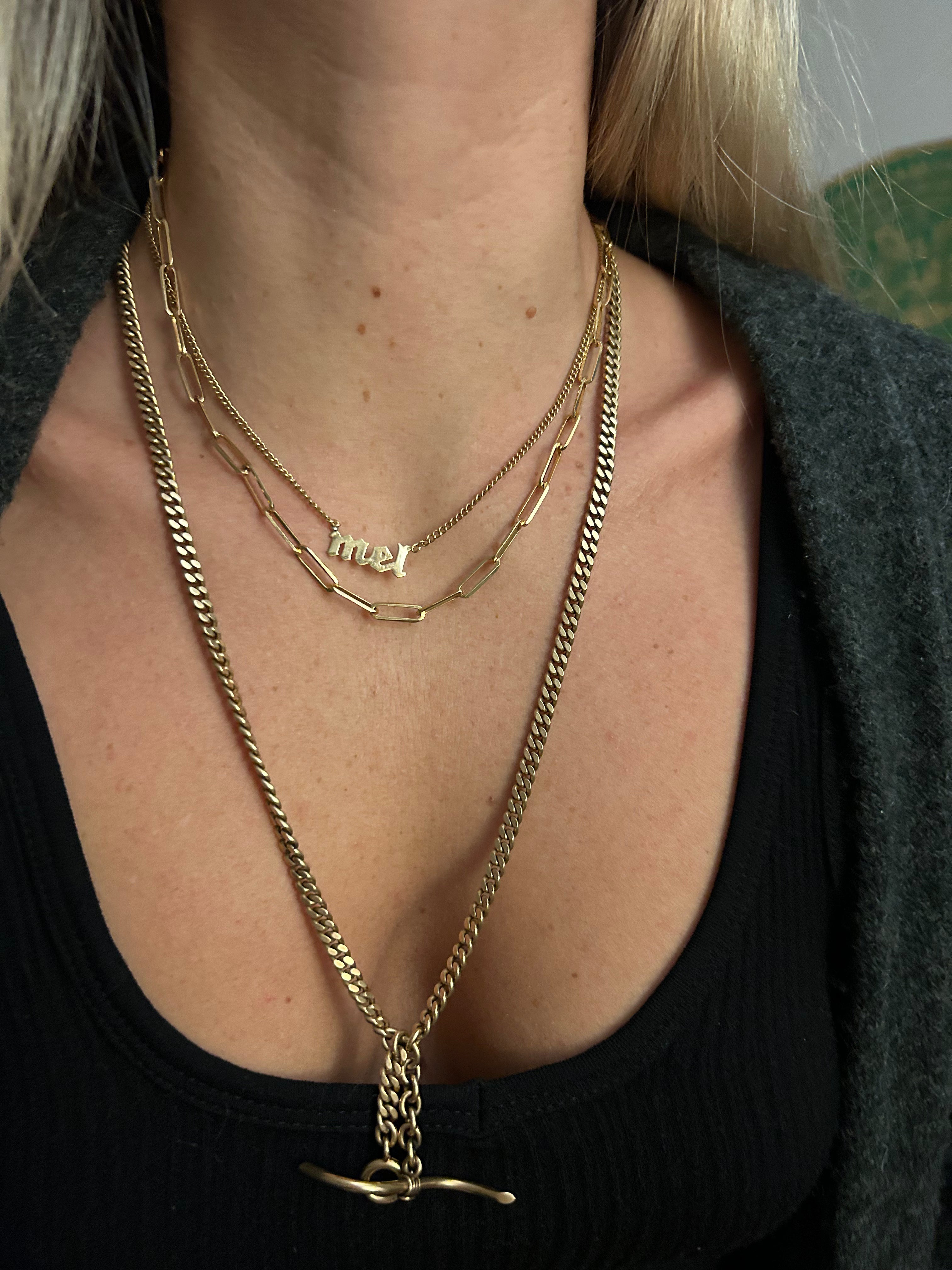 Chunky Paperclip Chain