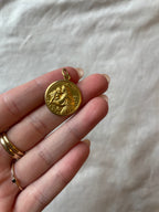 Religious Coin Pendant