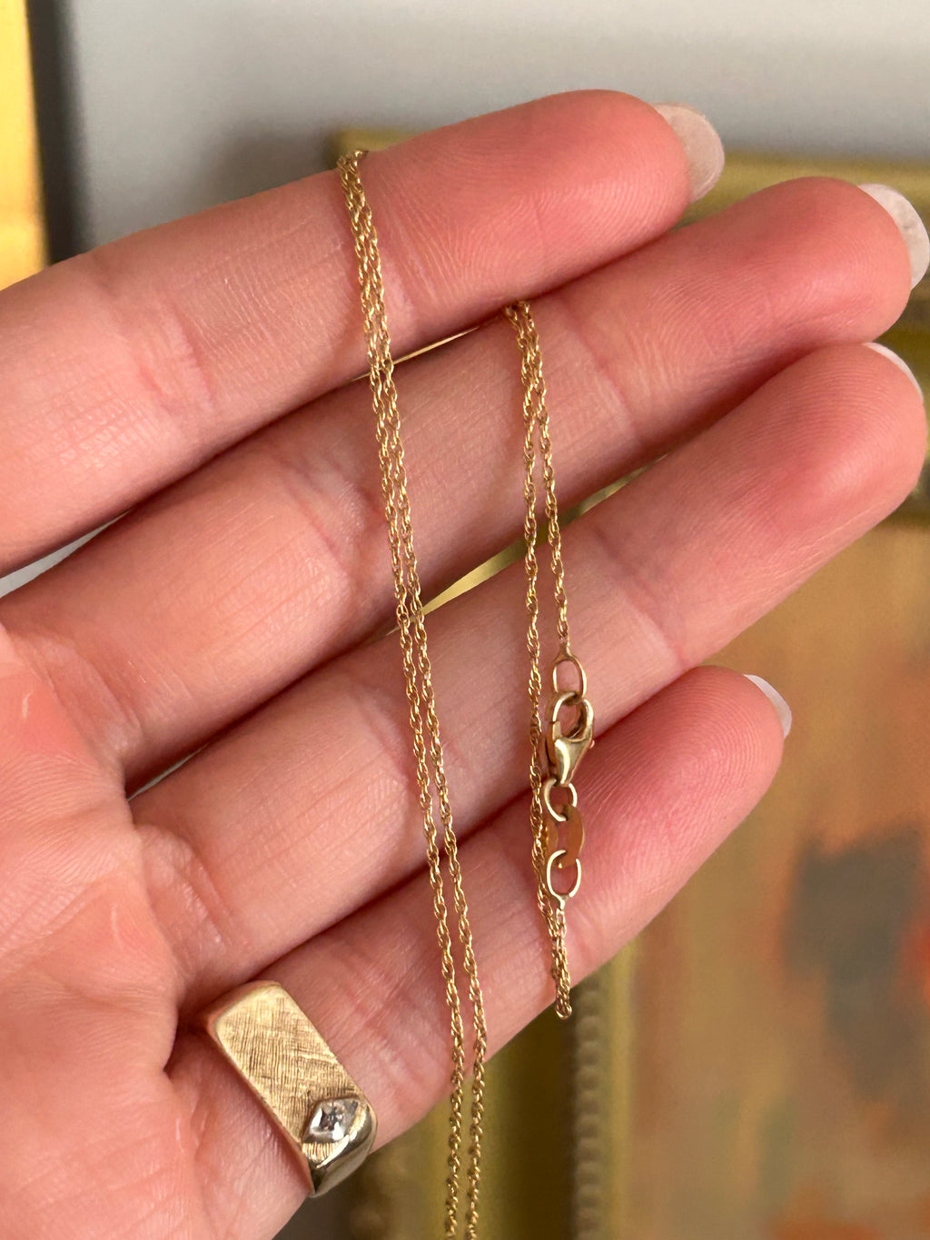 Dainty Rope Chain