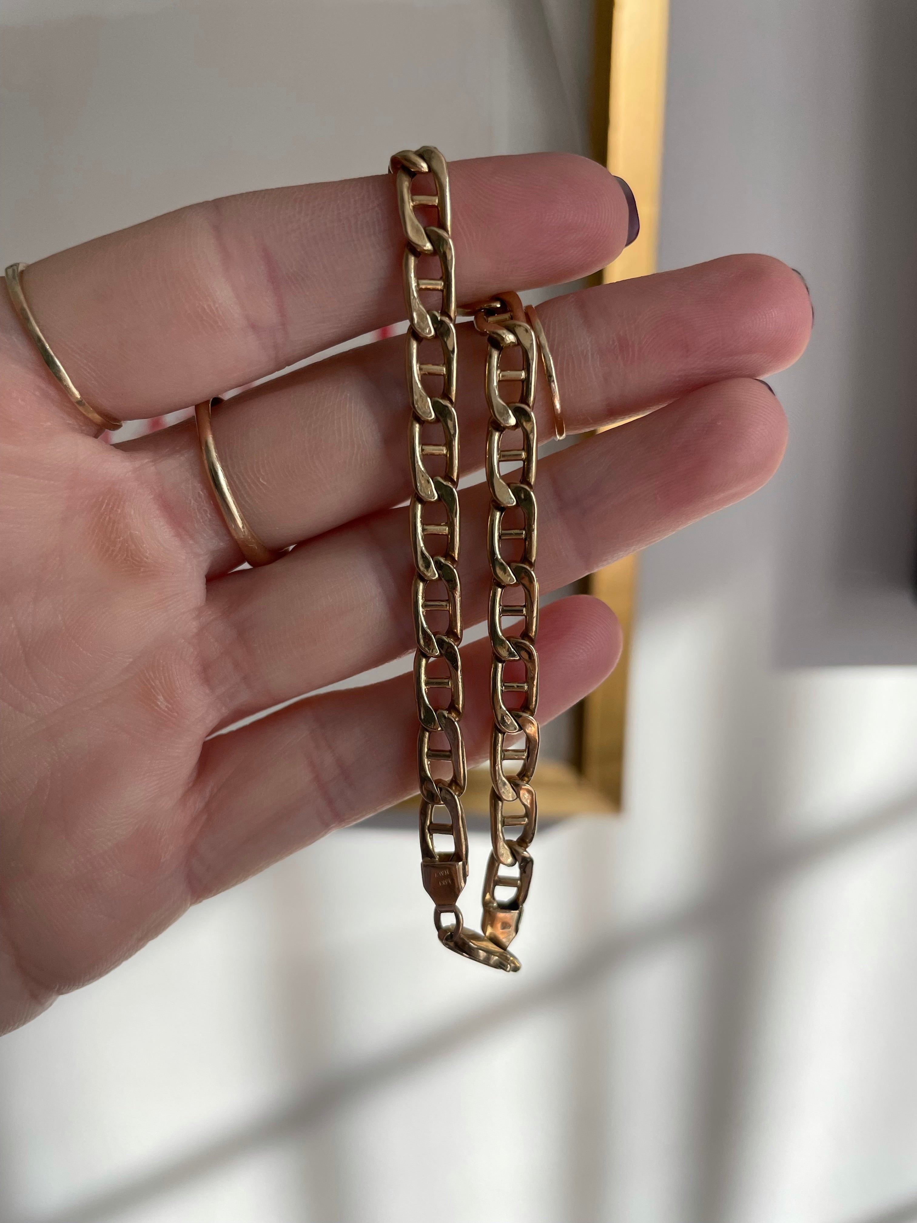 Vintage Marina Anchor Bracelet