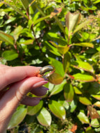 18k, size 6.5 dome ring