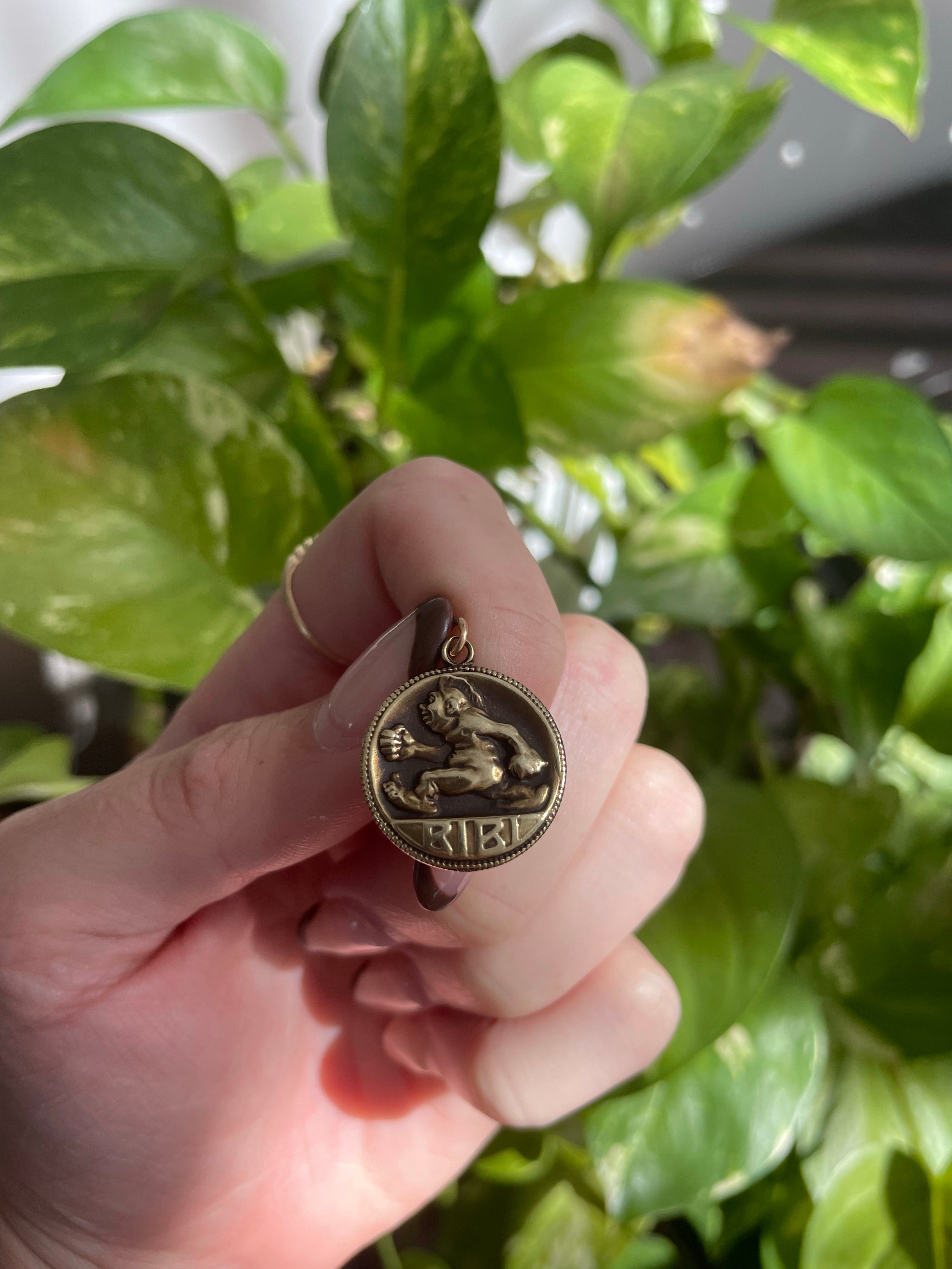 Vintage BIBI Troll Charm