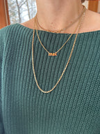 Solid Long Biker Chain