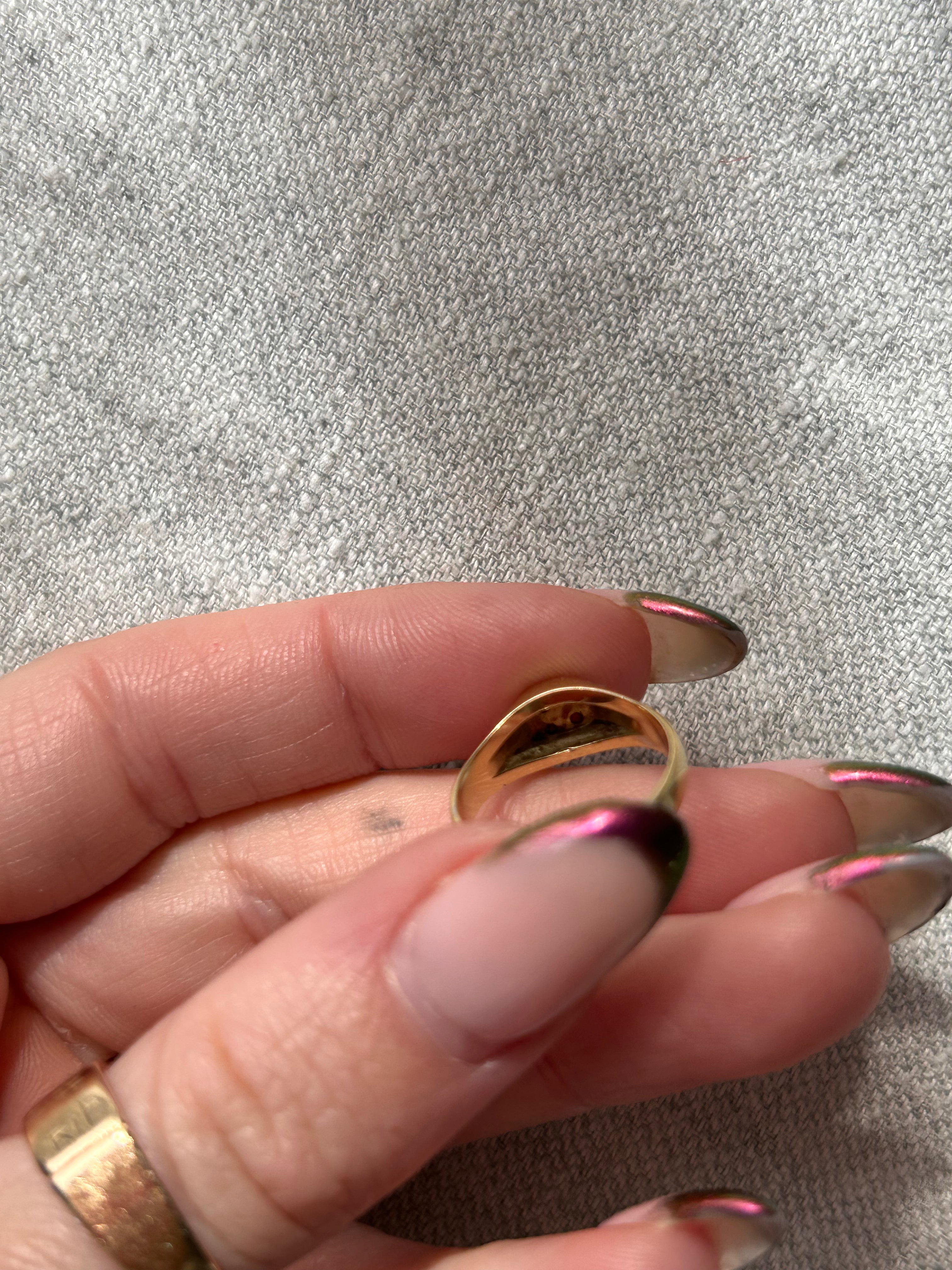 Diamond Pyramid Ring