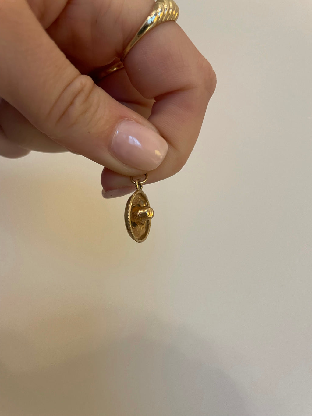 Vintage Sombrero Charm